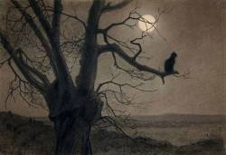 sakrogoat:  Théophile Alexandre Steinlen - Cat in the Moonlight