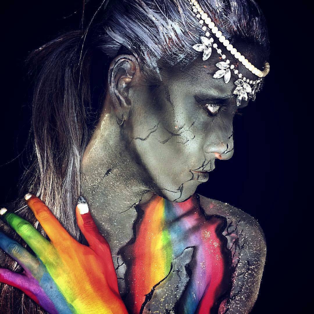 <p>@dreambolicart we love this whole concept and the message behind it 😍😍 the contrast works so well!<br/>
—————————————————<br/>
🌟CHECK OUR BIO LINK FOR MAGAZINE SUBMISSIONS🌟<br/>
————————————————— #dupemag #facepaint #bodypaint #bodyart #art #artist #motivation #artistry #creation #rainbow #creativemakeup  #mua #makeuptutorial #photooftheday  #talent #featureartists #undiscoveredtalent #undiscoveredmuas #makeupartistsworldwide #muotd #igdaily #model #makeupart #makeup #makeupobsessed #makeupaddict #faceart #photography #fashion #inspiration</p>