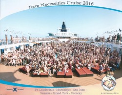 nude-vacations:  Nude Cruise 2016  It looks like everyone had