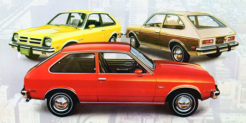 carsthatnevermadeitetc:  Pontiac Arcadian, 1976. A version of