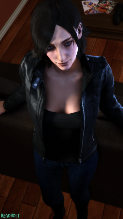 Juli is a cutey with a spankable booty.Note: Did a quick test with the new release from Smug Bastard and Red Menace. Always quality work but I may start using the compressed textures in the future cause damn does she hog a lot of SFM’s memory usage.Full