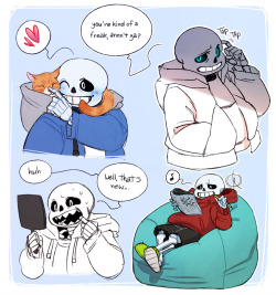 leeffi:  Some sans for your soul~ 🎶🎷 the 2nd image was