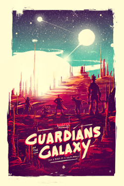 fuckyeahmovieposters:  Guardians of the Galaxy by Marie Bergeron