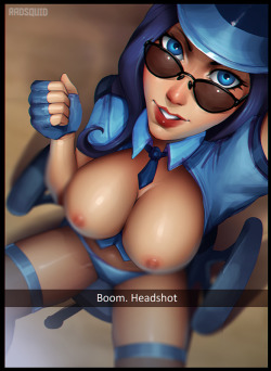 theradsquid: CAITLYN SELFIE!!part of my A-Z lol ladies selfie