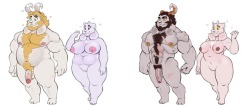 thebuttdawg:  Soft Dreemurrs or Goth Dreemurrs  Hey so that DELTARUNE