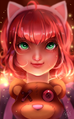 philiera:League of Legends Annie!Me on patreon (you can download