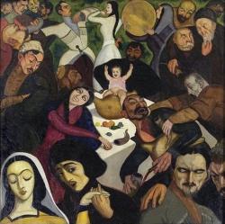 zolotoivek:  Shalva Kikodze - Feast of Bacchus, 1920 