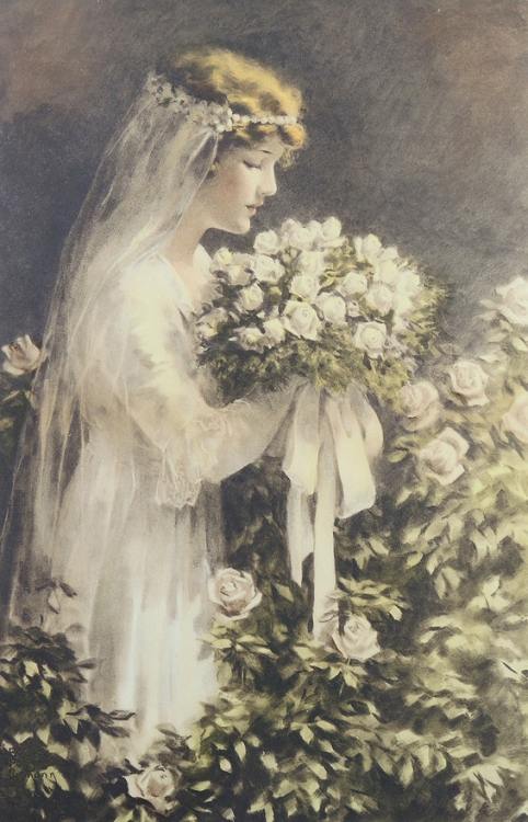 the1920sinpictures: 1920 c. “The Fairest of Flowers” by