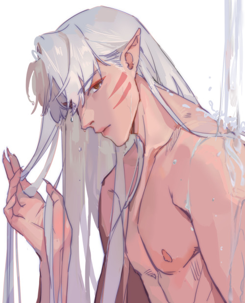 animepopheart:  ★ 【Mmmilk_】 「 1 / 2 」 ☆ ⊳ sesshomaru