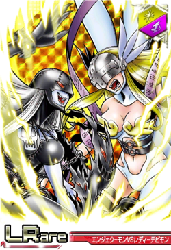 bellestarr-mon: Top Favorite Digimon Girls Ladydevimon - Angewomon