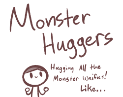 theartmanor:Monster Huggers, sorry guys ;w; The last one is Rathian,