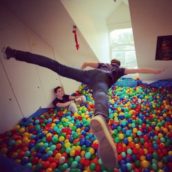 finnharries:  We kinda turned Jacks room into a giant ball pit…