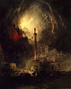 nigra-lux:  HAMILTON, James (1819–1878)  The Last Days of Pompeii1864Oil