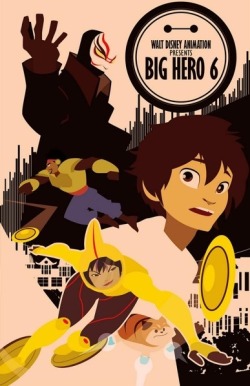 disneysbighero6-bh6:  I made a Gogo Tomago centric movie poster