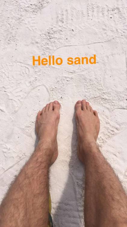 For all the feet lovers! …. Gregg Sulkin