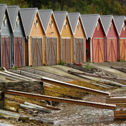 photosofnorwaycom:  Naust by YIP2 Norwegian boathouses (naust)