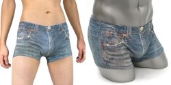 laughingsquid:  JeanPants Underwear Look Like a Pair of Very
