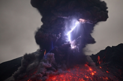 drippydandelion:  Volcanic Lightning