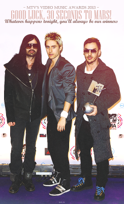  ♥ Good luck, 30 Seconds to Mars ♥  