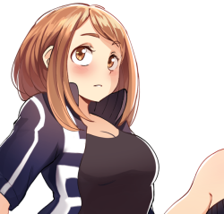 coolisushi:drew a cute Uraraka