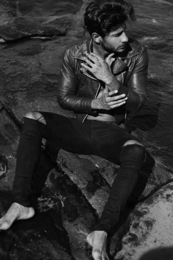 Men Black and White
