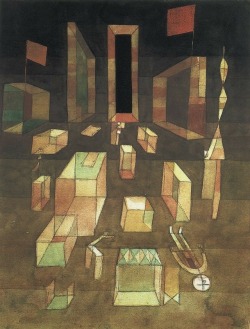 immafuster: Paul Klee  Nichtkomponiertes im Raum (Uncomposed