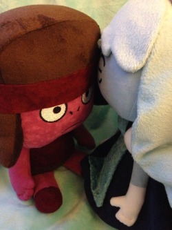 sowiddlefur:Finished patterning Ruby and Sapphire. I have all