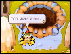 piraticoctopus:  Bowser tries to keep up his reputation as a