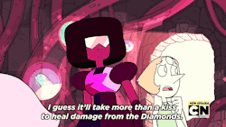 Damage from the Diamonds.