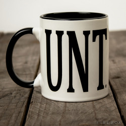 laughingsquid:  UNT Mug, Mysterious Ceramic Cup With a C-Shaped