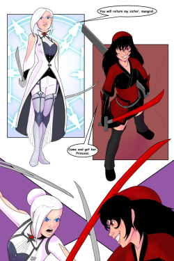 keena-kapu:  cadhla182: Schnee vs Branwen This isn’t the FIRST