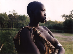 An Ethiopian girl.