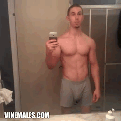 vinemales:  Jake is teasing on vine, but jerking on cam vinemales.com