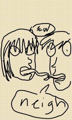 I drew very important Armin/Jean fanart today.