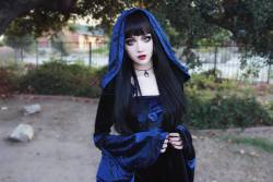 thegothlife:  gothicandamazing:    Model: Kina ShenDress: DevilnightWelcome