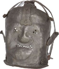 dichotomized:  Insanity Mask: A metal mask, used to restrain