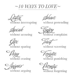 We endeavor to do most of these, most of the time.