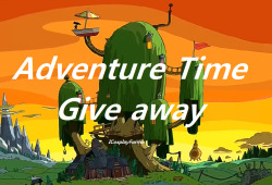 icosplayforme:  Adventure Time Give away!!!! 1st place- Finn