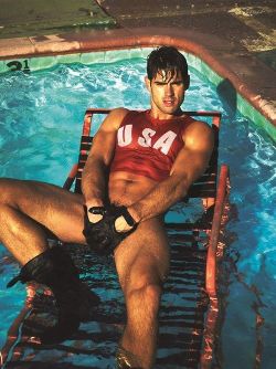 Chad White’s legs