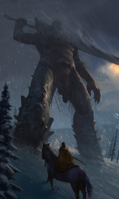 fantasyartwatch:  Mountain Demon by Jason Kang