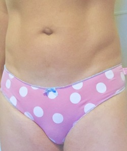 sohard69pink:  Cute panties? Yes or no?