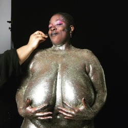 Behind the scenes glitter shoot with @therealmsgottalottabody more coming soon http://acp3d.com