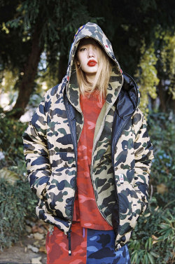 christinapaik:  Kid from Russia  for A Bathing Ape DEC2013 PARIS