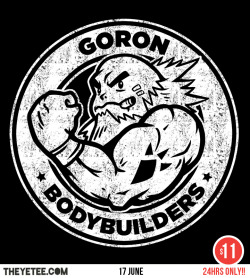 alcharlie:  adamworks:  Goron Bodybuilders Are you going to a