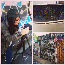 Filming the rest of my major!! #graffiti #art #photography #pretty