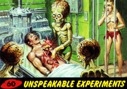 horroroftruant:  Mars Attacks Trading Cards (Ten Images)Mars