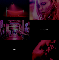 crestadeen:   song aesthetics: colors by halsey  And you decided