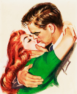 vintagegal:  Cover illustration for Alimony, 1949 