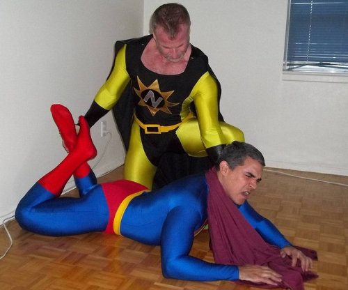 Superman defeated by kryptonite super hero Â …