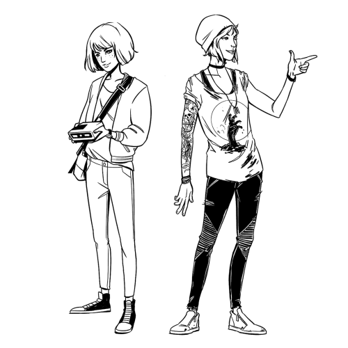 lifeisstrange-blog: Fancy giving Max and Chloe a makeover? Hair